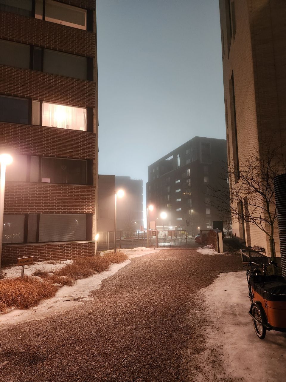 Fog in Helsinki