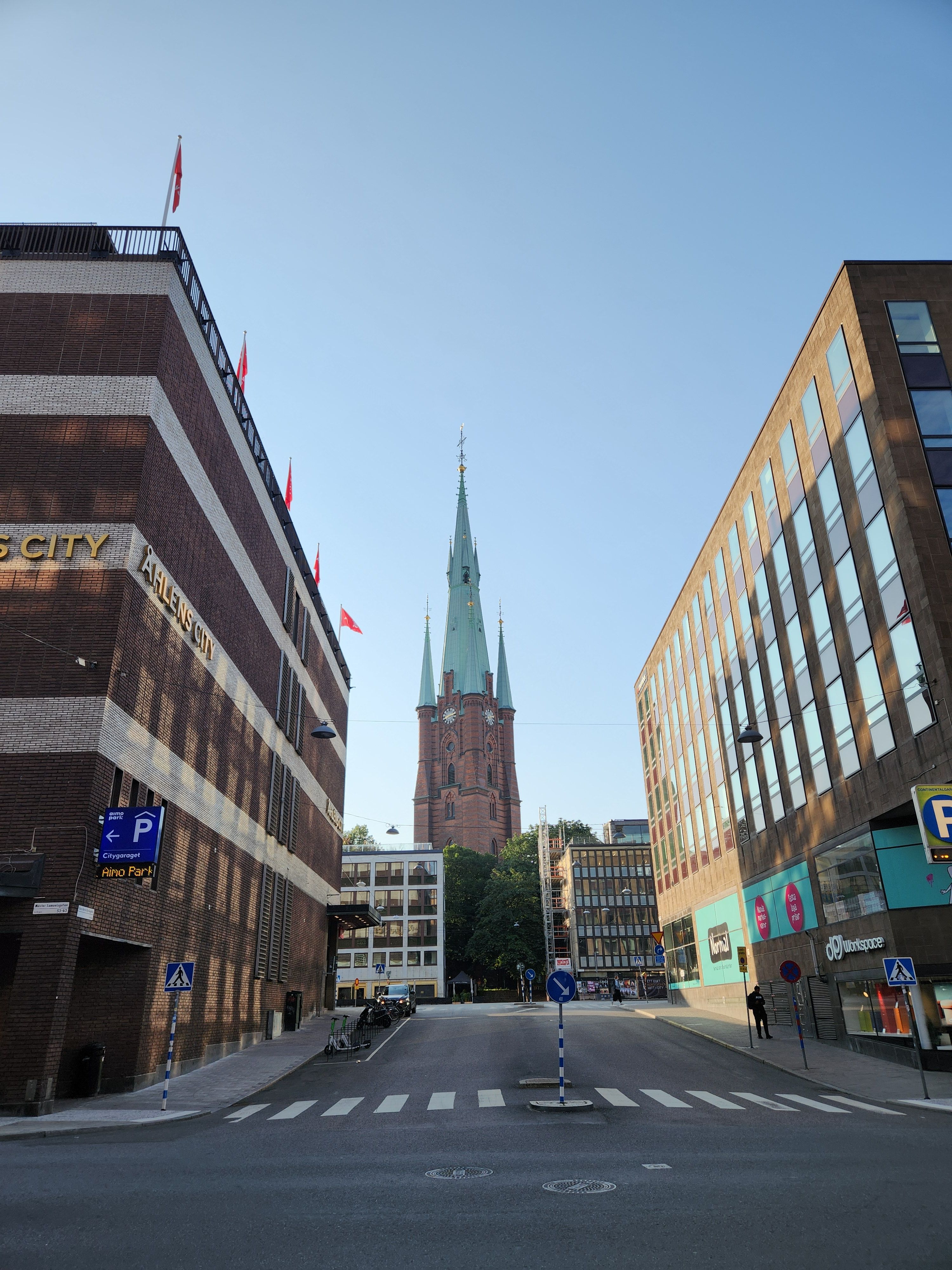 The beutiful church in Stockholm